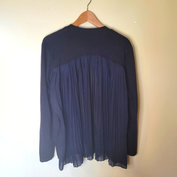 89th and madison navy blue cardigan Xl - Picture 2 of 6